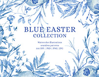 Blue Easter collection