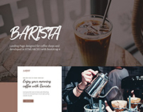 Barista - Coffee Shop Website