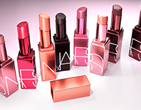 NARS Lipstick Product Visualization