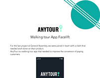 Walking tour App Facelift