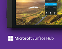 Microsoft Surface Hub - Announce Website