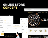 Online store concept "NewHouse"
