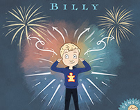The World According To Billy | Book Illustration