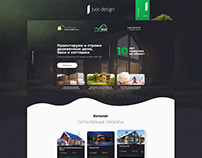 eco house landing page