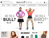 Bulls and Birds - webshop