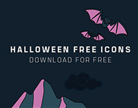 Halloween Icons // FREE Vector Set
