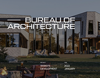 Bureau of Architecture | Website concept