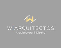 W arquitectos logo design