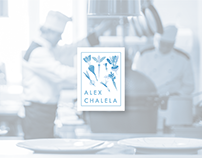 Chef Alex Chalela - Identidade Visual
