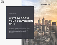 Ways to boost your conversion rate