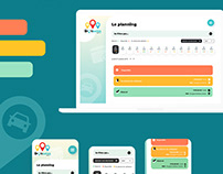 UI design - WebApp évènementiel