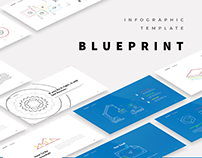 Free - Blueprint Infographic Template