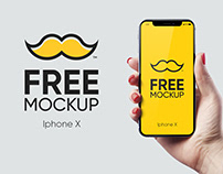 iphone x free mockup