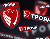 Troyan logo and insignias