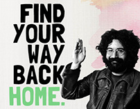 Jerry Garcia Website Concept