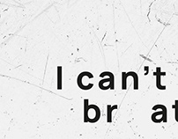 POSTER - I can't breathe