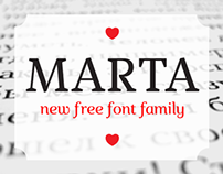 Marta | Free Font