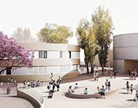 New Polivalent Pavillion for the Lycée Français