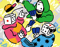 board game boys／digital single「ボードゲームボーイズ／配信楽曲ジャケット」