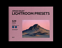 Jonas Daley Lightroom Presets
