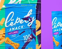 Lëpety - snack packaging