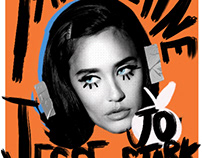 Jesse Jo Stark Tangerine Single Fan Concept Poster
