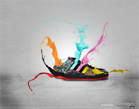 Painted Shoe