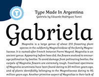 Gabriela - Free Google Web Font