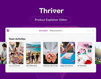 Thriver Product Explainer Video