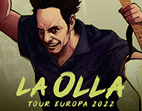 Desorden Público, La Olla tour europa 2022