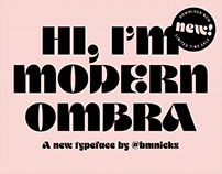 BN Modern Ombra Typeface