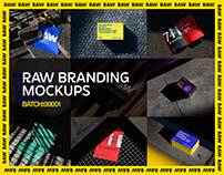 Raw Branding Mockups / Batch 00001