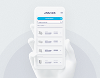 PACKEX | UI/UX Concept