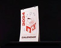 A Year In Collectibles - Risograph Calendar
