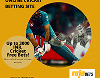 Online Cricket Betting site - Rajabets