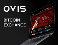OVIS Bitcoin Exchange Web Design