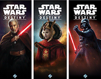 Star Wars Destiny Launch Event Banners