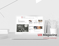 UX Magazine Website Redesign Concepts