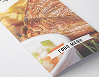 Tri Fold Food Menu - 4