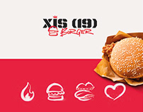 Xis (19) Burger - Identidade visual