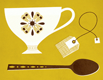 Tea Time Illustration