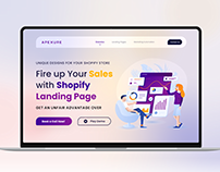 Fire up your Sales with Shopify Landing Page