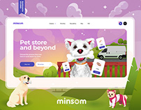 Minsom - Pet online store