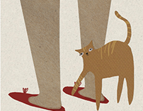 Şanslı Kedi Patikare- Children's Book Illustrations