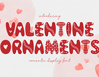 FREE FONT - Valentine Ornaments - Romantic Font