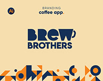 Brew Bros | Coffee App | Branding