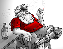 Santa's Break - Pirate/Alien Edition