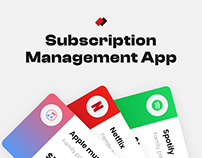 Subscription Management App