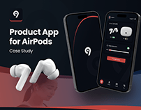 Airpods App UI UX Case Study