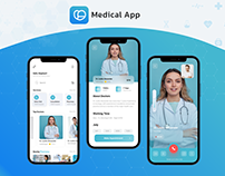 Medical Mobile app UI/UX design